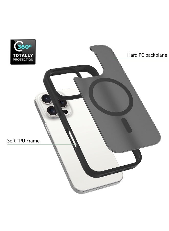 iPhone 16 Pro Skin Feeling Case With MagSafe - Black - Image 5
